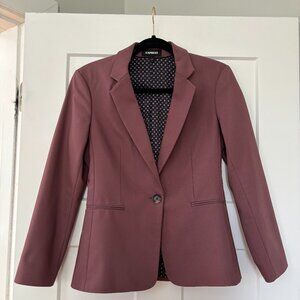 Dark Burgundy Express Blazer